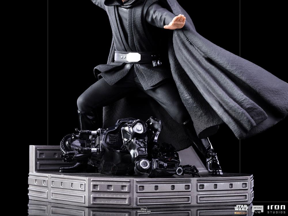 The Mandalorian Luke Skywalker (Combat Ver.) 1/10 Art Scale Limited Edition Statue Gallery Image 10