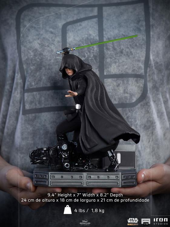 The Mandalorian Luke Skywalker (Combat Ver.) 1/10 Art Scale Limited Edition Statue Gallery Image 16