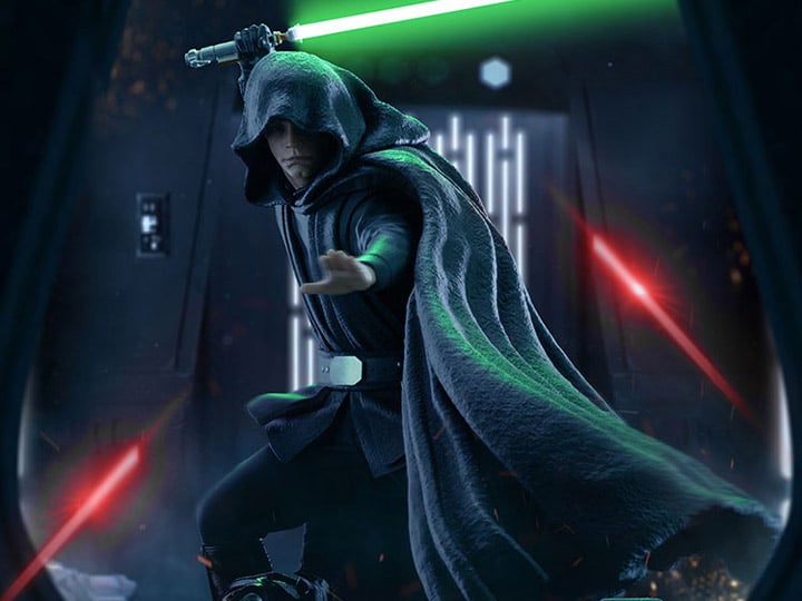 The Mandalorian Luke Skywalker (Combat Ver.) 1/10 Art Scale Limited Edition Statue Gallery Image 1