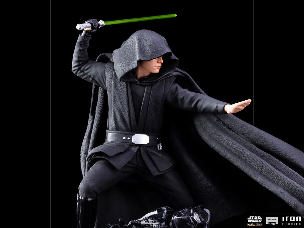 The Mandalorian Luke Skywalker (Combat Ver.) 1/10 Art Scale Limited Edition Statue Gallery Image 6