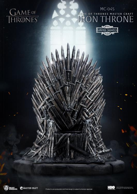 Game of Thrones Master Craft MC-045 Iron Throne Statue