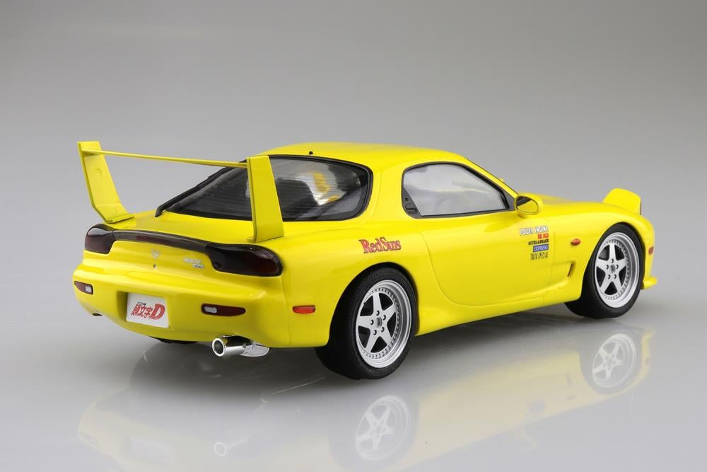 Initial D Keisuke Takahashi's FD3S RX-7 (Comics Vol.1 Ver.) 1/24 Scale Model Kit Gallery Image 3
