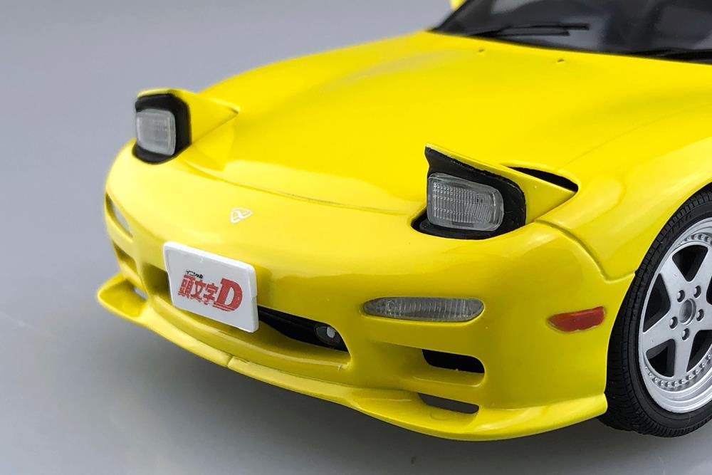 Initial D Keisuke Takahashi's FD3S RX-7 (Comics Vol.1 Ver.) 1/24 Scale Model Kit Gallery Image 4