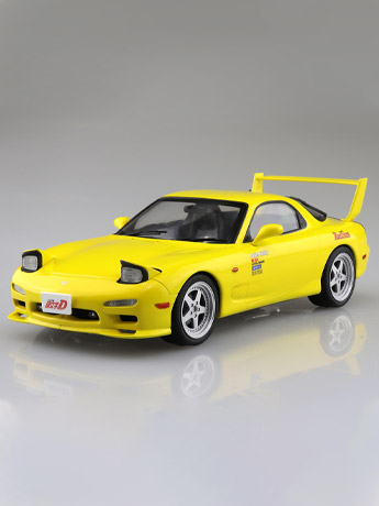 Initial D Keisuke Takahashi's FD3S RX-7 (Comics Vol.1 Ver.) 1/24 Scale Model Kit Gallery Image 2