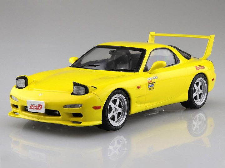 Initial D Keisuke Takahashi's FD3S RX-7 (Comics Vol.1 Ver.) 1/24 Scale Model Kit Gallery Image 1