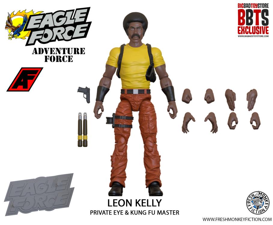 Eagle Force 4" Leon Kelly BBTS Exclusive Figure Gallery Image 4
