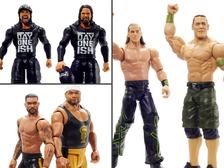 WWE Championship Showdown Series 6 Set of 3 Two-Packs Gallery Image 1