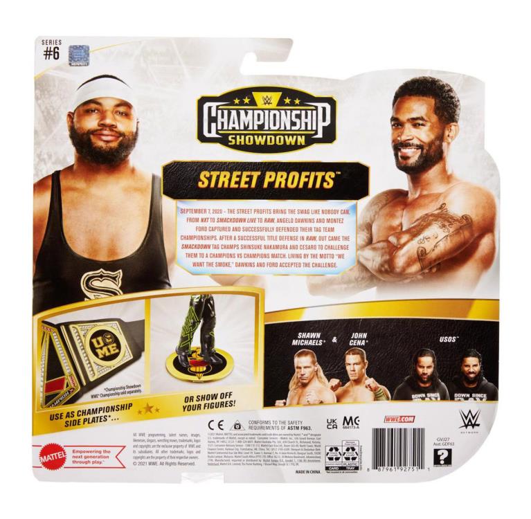 WWE Championship Showdown Series 6 Set of 3 Two-Packs Gallery Image 9