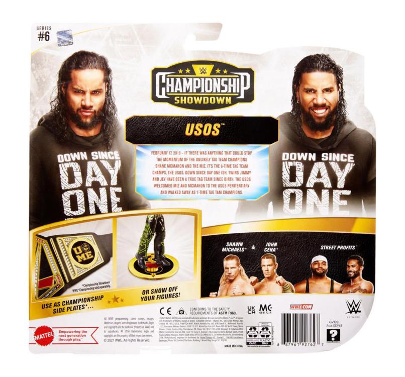 WWE Championship Showdown Series 6 Set of 3 Two-Packs Gallery Image 15