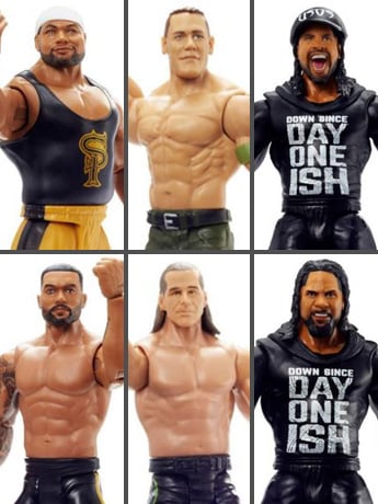 WWE Championship Showdown Series 6 Set of 3 Two-Packs Gallery Image 2