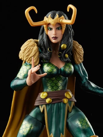Marvel Legends Retro Collection Loki Agent of Asgard Action Figure Gallery Image 2