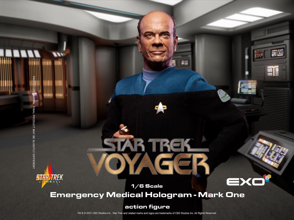 Star Trek: Voyager The Doctor (Emergency Medical Hologram) 1/6 Scale Figure Gallery Image 8