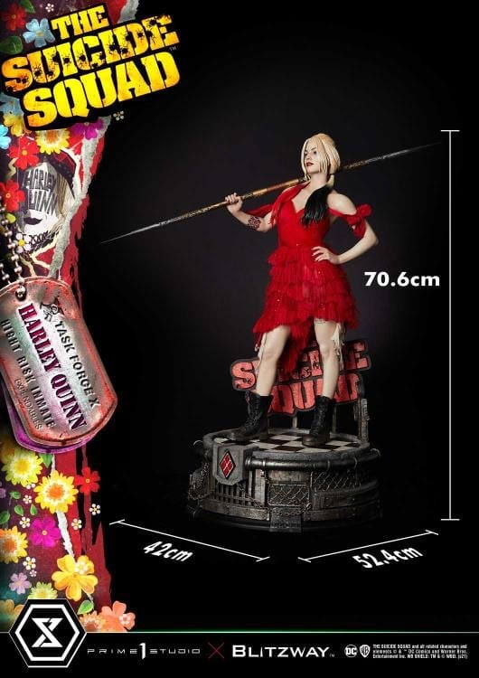 The Suicide Squad Ultimate Museum Masterline Harley Quinn 1/3 Scale Statue (Bonus Ver.) Gallery Image 13