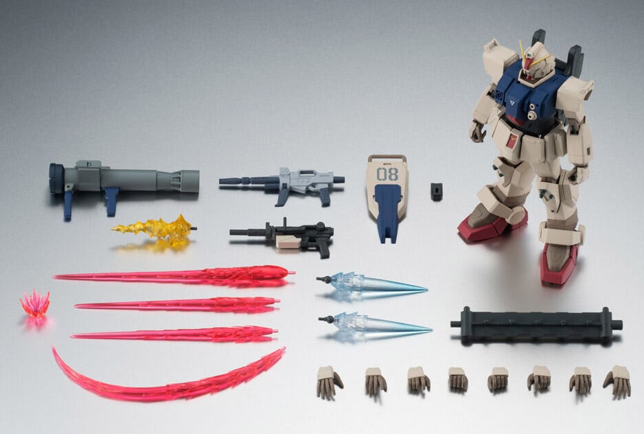 Gundam Robot Spirits The 08th MS Team RX-79(G) Gundam Ground Type (Desert Specification Ver. A.N.I.M.E.) Exclusive Gallery Image 12
