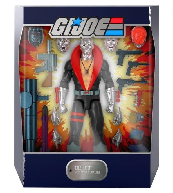G.I. Joe ULTIMATES! Destro Action Figure Gallery Image 5