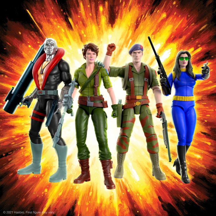 G.I. Joe ULTIMATES! Wave 2 Set of 4 Action Figures Gallery Image 3