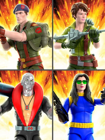 G.I. Joe ULTIMATES! Wave 2 Set of 4 Action Figures Gallery Image 2