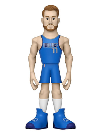 NBA: Mavericks Gold Luka Doncic 5-Inch Premium Vinyl Figure Gallery Image 2