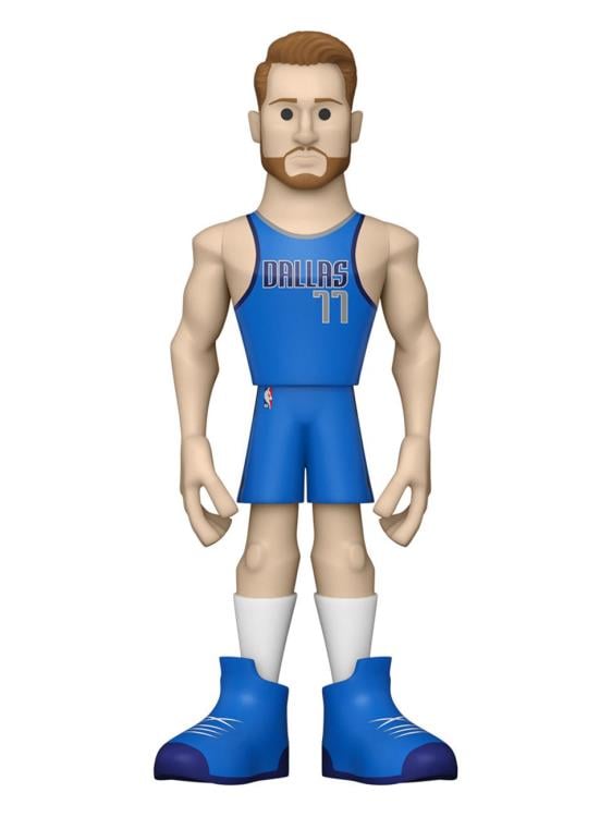 NBA: Mavericks Gold Luka Doncic 5-Inch Premium Vinyl Figure Gallery Image 3