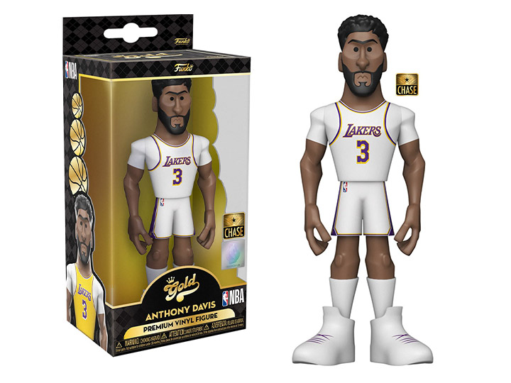 NBA: Lakers Gold Anthony Davis 5-Inch Premium Vinyl Figure (Chase)
