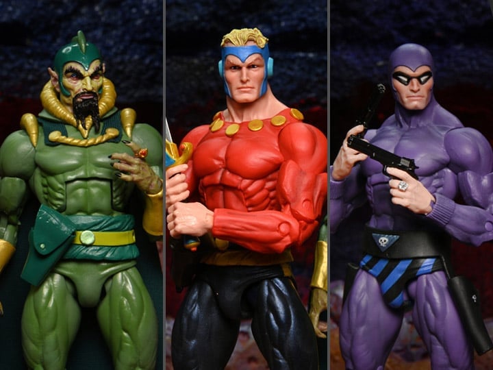 King Features The Original Superheroes Series 1 Set of 3 Figures Gallery Image 1