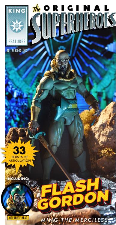 King Features The Original Superheroes Series 1 Set of 3 Figures Gallery Image 31