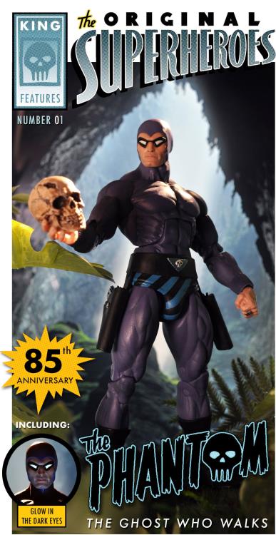 King Features The Original Superheroes Series 1 Set of 3 Figures Gallery Image 6