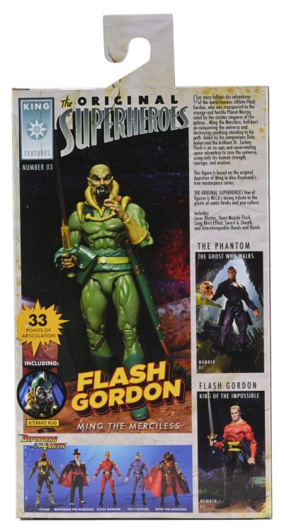 King Features The Original Superheroes Series 1 Set of 3 Figures Gallery Image 40
