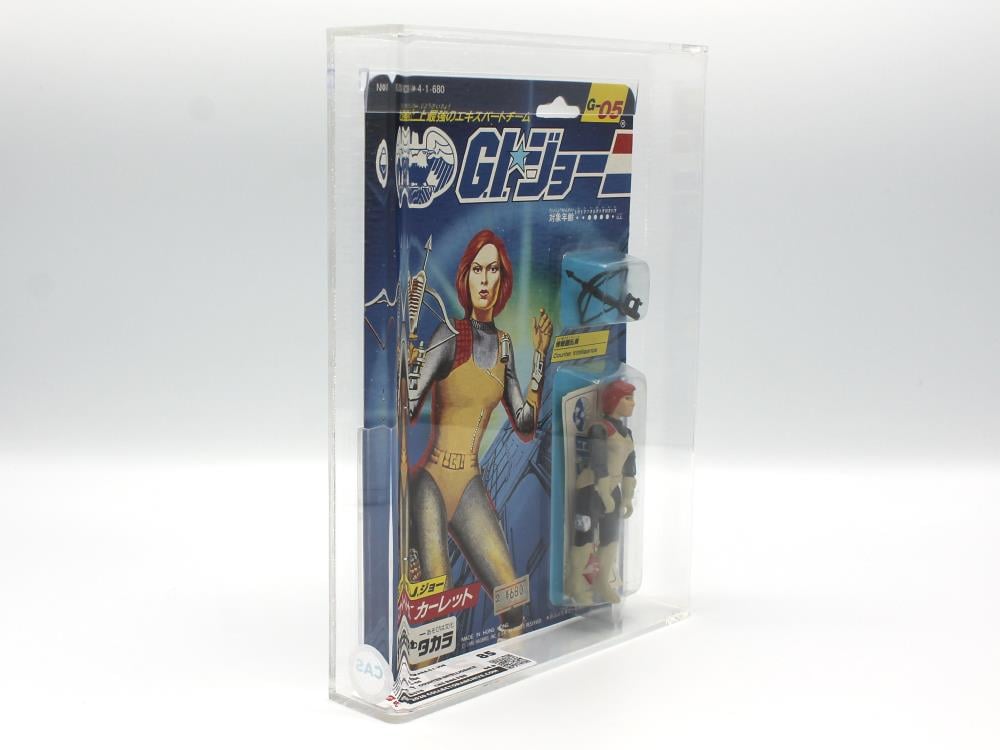 G.I. Joe: The Greatest Expert Team on Earth 1986 G-05 Counter Intelligence Scarlett (CAS Grade 85) Gallery Image 3