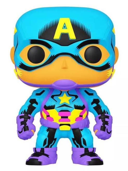 Pop! Marvel: Black Light - Avengers Exclusive Four-Pack Gallery Image 4