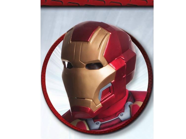 Avengers: Age of Ultron Adult Sized Two Piece Deluxe Iron Man Mark XLIII Mask Gallery Image 1