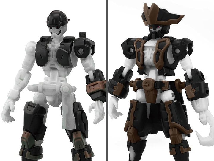 Number 57 Armored Puppet Pirate Mr.J 1/24 Scale Model Kit Set Gallery Image 1