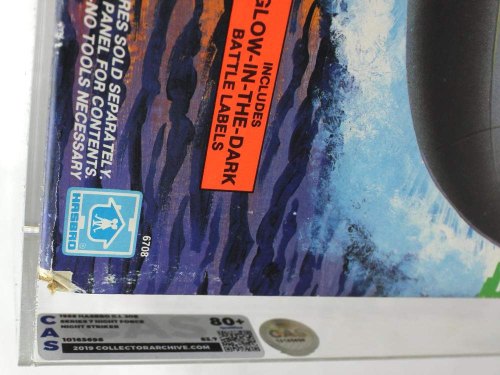 G.I. Joe: A Real American Hero 1988 Nightforce Night Striker "Whale" (CAS Grade 80+) Gallery Image 6