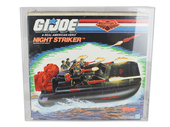 G.I. Joe: A Real American Hero 1988 Nightforce Night Striker "Whale" (CAS Grade 80+) Gallery Image 1