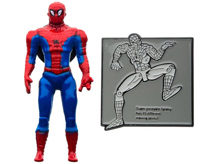 Marvel 80th Anniversary Spider-Man Enamel Pin Set Gallery Image 1
