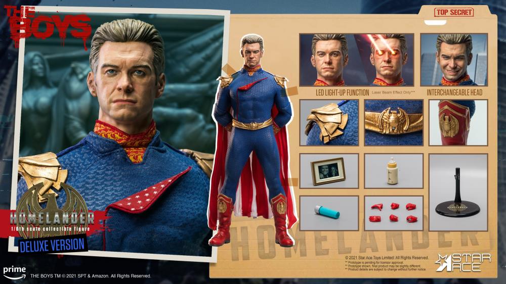 The Boys Homelander (Deluxe Ver.) 1/6 Scale Figure Gallery Image 13