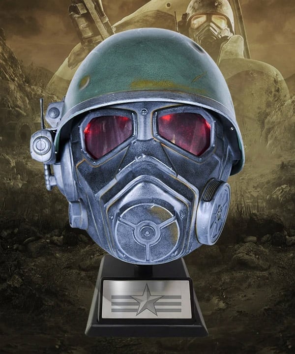 Fallout NCR Veteran Ranger Wearable Helmet Limited Edition Replica Bundle Gallery Image 4