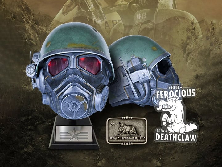 Fallout NCR Veteran Ranger Wearable Helmet Limited Edition Replica Bundle Gallery Image 1