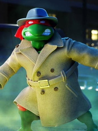 Teenage Mutant Ninja Turtles ULTIMATES! Undercover Raphael BBTS Exclusive Action Figure Gallery Image 2