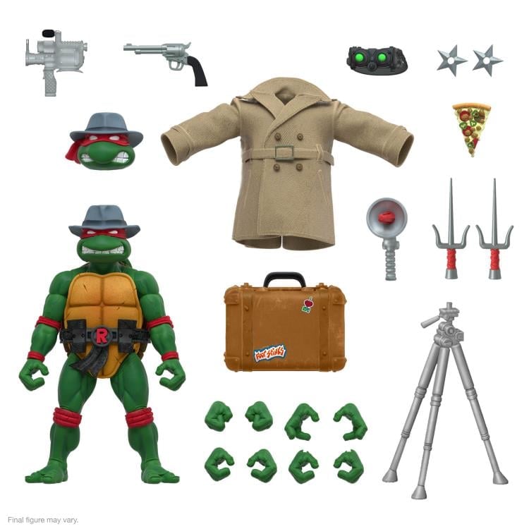 Teenage Mutant Ninja Turtles ULTIMATES! Undercover Raphael BBTS Exclusive Action Figure Gallery Image 6