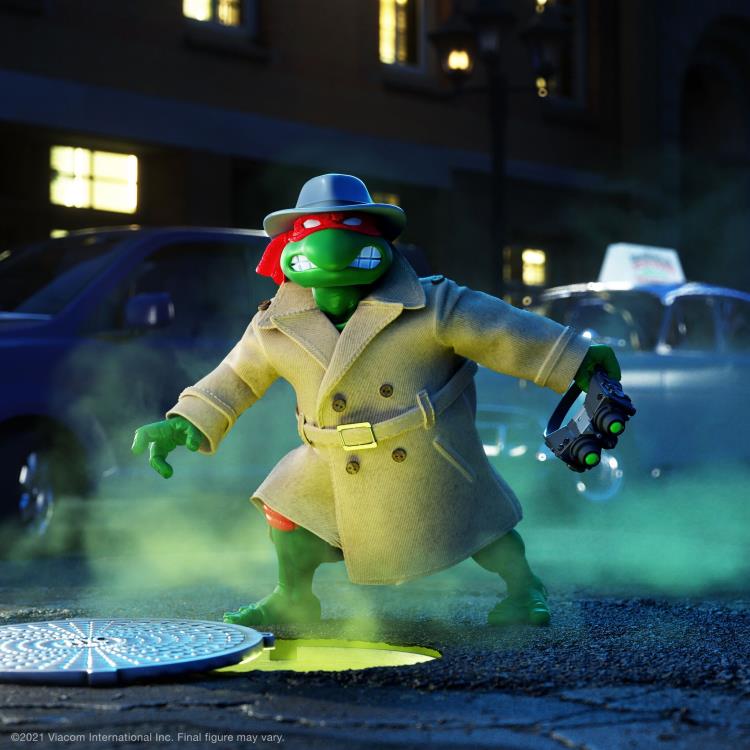 Teenage Mutant Ninja Turtles ULTIMATES! Undercover Raphael BBTS Exclusive Action Figure Gallery Image 3
