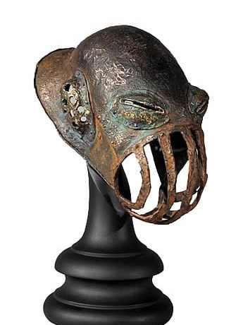 The Lord of the Rings Orc Muzzle Cage 1/4 Scale Helm Gallery Image 2