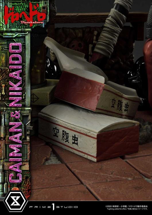 Dorohedoro Ultimate Premium Masterline Caiman & Nikaido (Regular Ver.) 1/4 Scale Statue Gallery Image 42