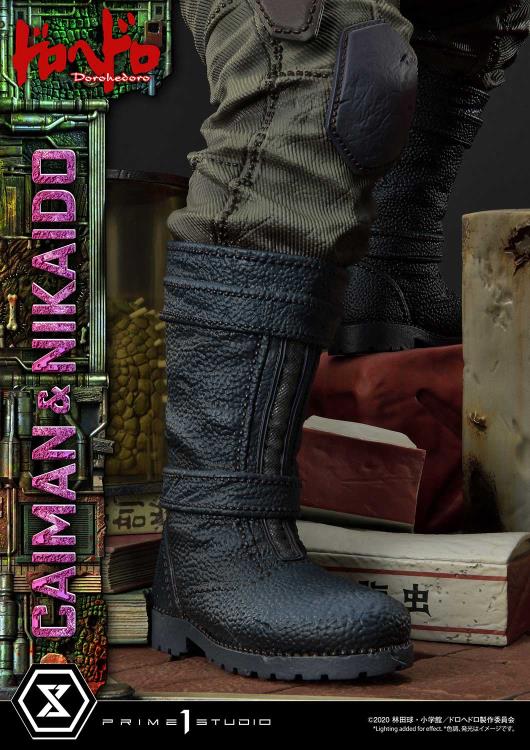 Dorohedoro Ultimate Premium Masterline Caiman & Nikaido (Regular Ver.) 1/4 Scale Statue Gallery Image 40