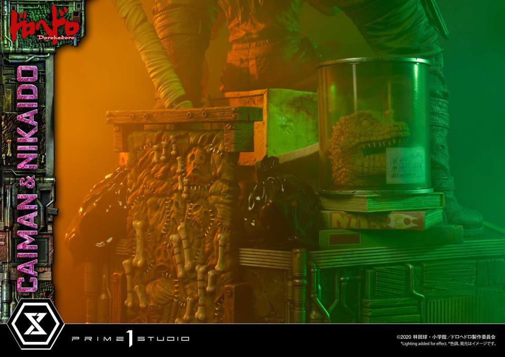 Dorohedoro Ultimate Premium Masterline Caiman & Nikaido (Regular Ver.) 1/4 Scale Statue Gallery Image 21