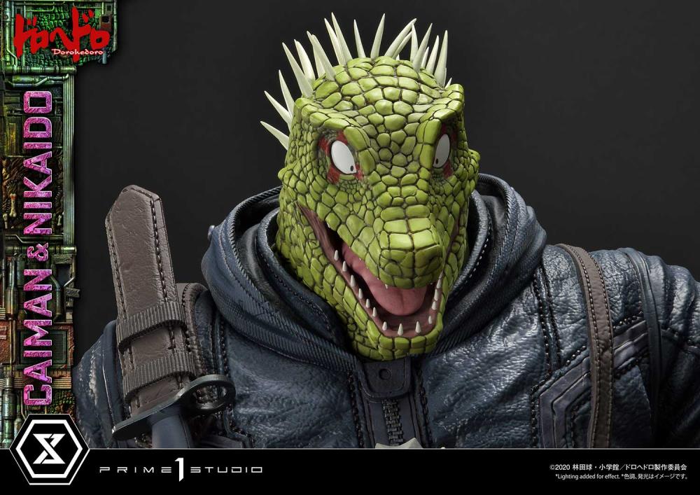 Dorohedoro Ultimate Premium Masterline Caiman & Nikaido (Regular Ver.) 1/4 Scale Statue Gallery Image 48