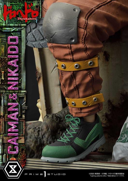 Dorohedoro Ultimate Premium Masterline Caiman & Nikaido (Regular Ver.) 1/4 Scale Statue Gallery Image 39
