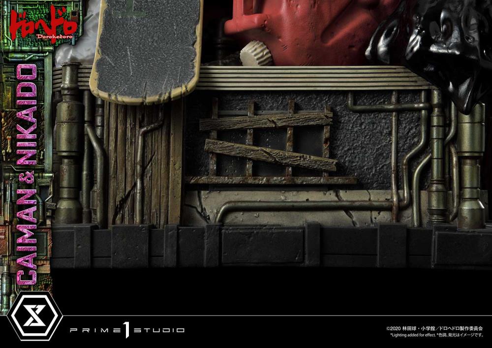 Dorohedoro Ultimate Premium Masterline Caiman & Nikaido (Regular Ver.) 1/4 Scale Statue Gallery Image 59