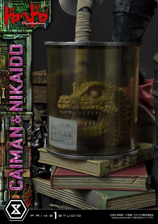 Dorohedoro Ultimate Premium Masterline Caiman & Nikaido (Regular Ver.) 1/4 Scale Statue Gallery Image 43