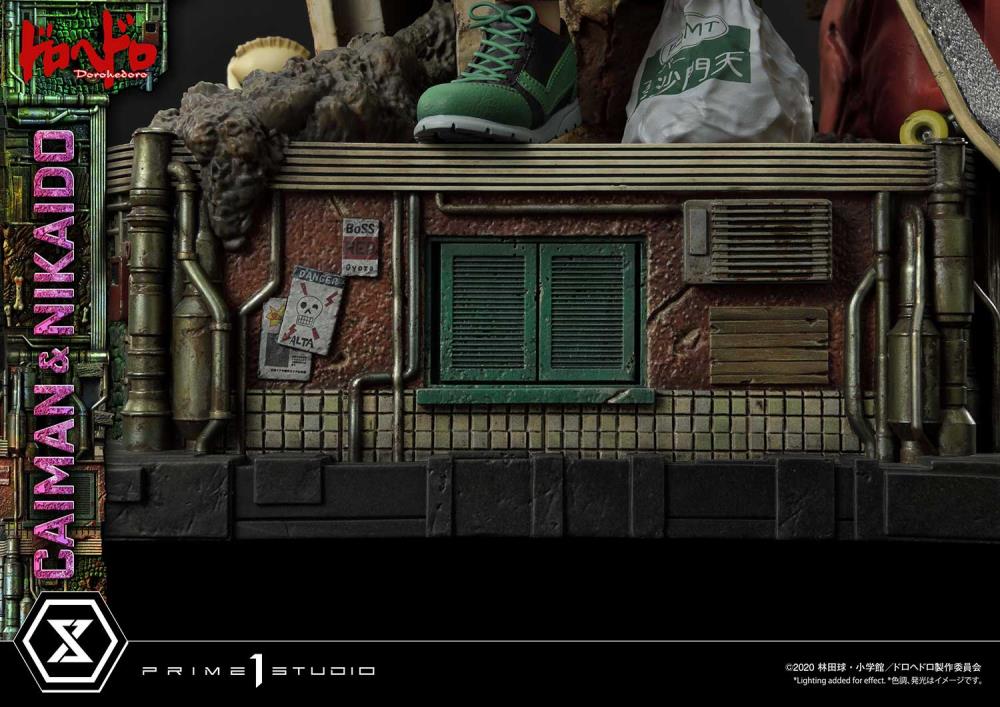 Dorohedoro Ultimate Premium Masterline Caiman & Nikaido (Regular Ver.) 1/4 Scale Statue Gallery Image 57